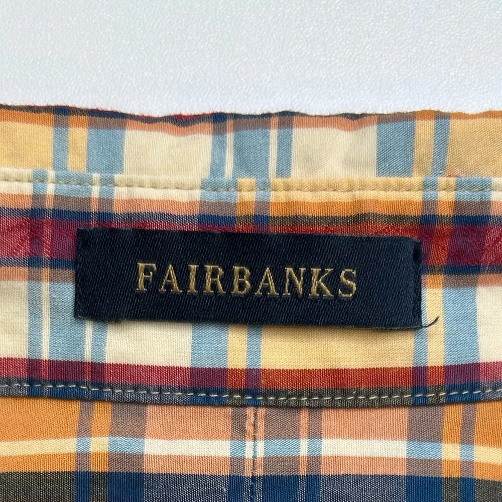 Pendleton Fairbanks Plaid Shirt Size Medium‎ Button Up 100% Cotton Preppy Office - Picture 10 of 12